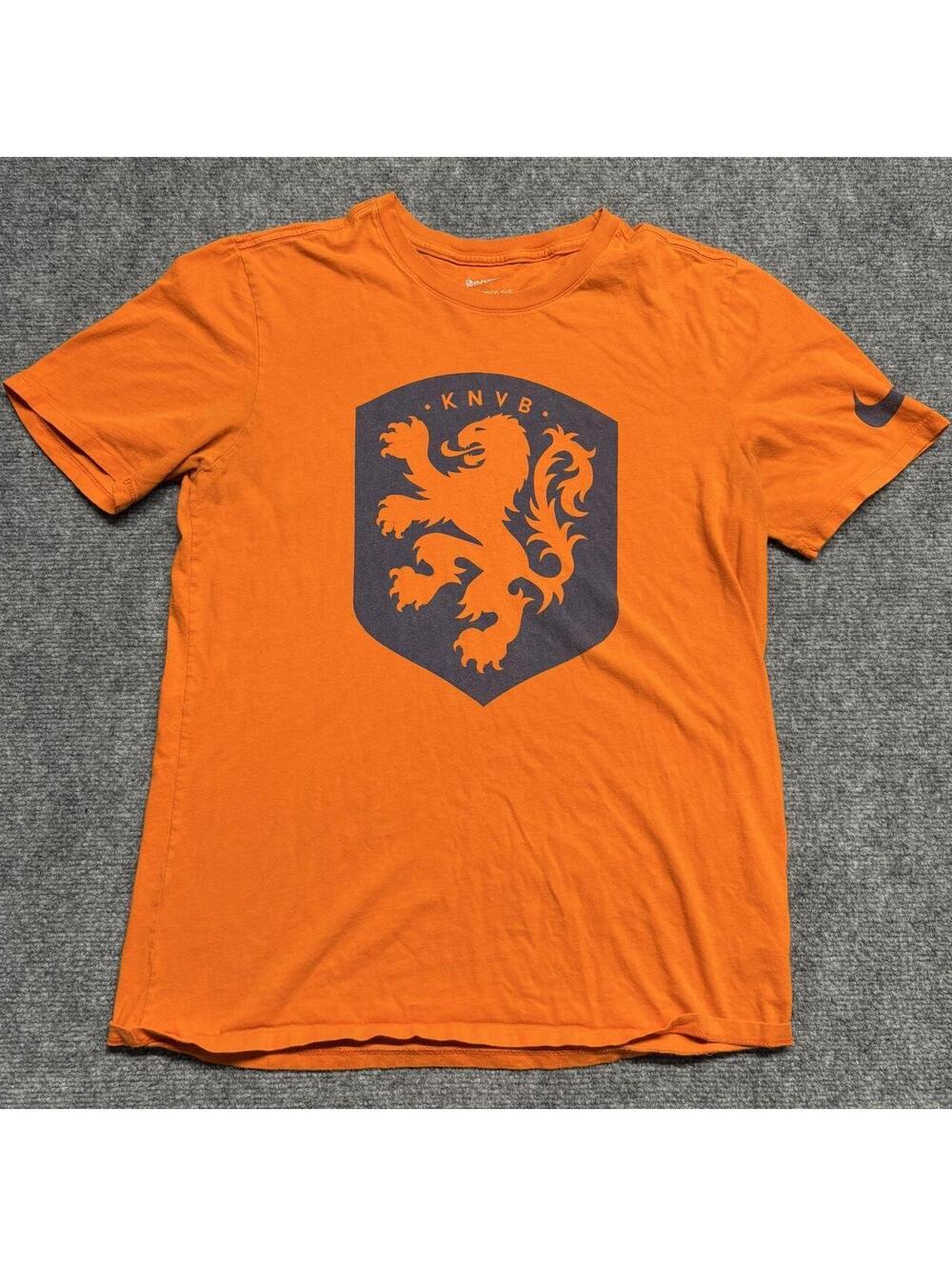 Nike Men's Orange Tshirt